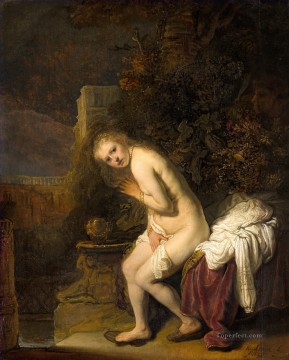 Rembrandt van Rijn Painting - Susanna And The Elders Rembrandt